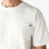 Camiseta de manga corta con bolsillo de tejido grueso