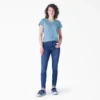 Camiseta de manga corta con cuello en V para mujer Camiseta de manga corta con cuello en V para mujer