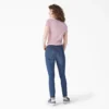 Camiseta de manga corta con cuello en V para mujer Camiseta de manga corta con cuello en V para mujer