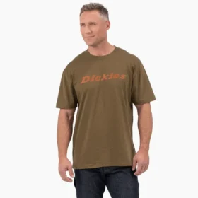 Camiseta de manga corta con gráfico de logotipo