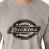 Camiseta de manga corta de peso pesado con logotipo