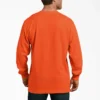 Camiseta de manga larga con bolsillo de neón de tejido grueso