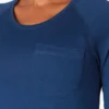 Camiseta de manga larga con bolsillo refrescante para mujer Camiseta de manga larga con bolsillo refrescante para mujer