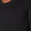 Camiseta de manga larga con bolsillo refrescante para mujer