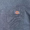 Camiseta de manga larga con bolsillo, tejido de punto jaspeado de peso pesado