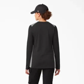 Camiseta de manga larga con bolsillo Temp-iQ® 365 para mujer