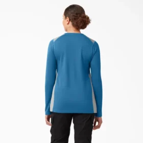 Camiseta de manga larga con bolsillo Temp-iQ® 365 para mujer