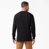 Camiseta de manga larga con bolsillo y gráfico del logotipo