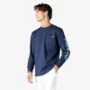 Camiseta de manga larga con bolsillo y gráfico del logotipo