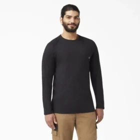 Camiseta de manga larga con bolsillo y tecnología refrescante