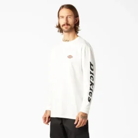 Camiseta de manga larga con gráfico del logotipo