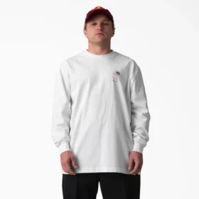 Camiseta de manga larga con gráfico del logotipo de Jamie Foy