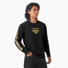 Camiseta de manga larga gruesa Eagle de Dickies X Harley-Davidson
