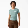 Camiseta de mujer Plainville Ringer