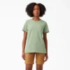 Camiseta de pantalón corto con bolsillo para mujer