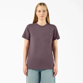 Camiseta de pantalón corto con bolsillo para mujer