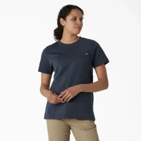 Camiseta de pantalón corto con bolsillo para mujer