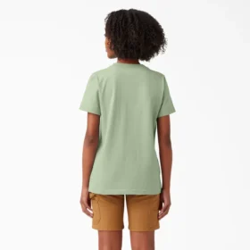 Camiseta de pantalón corto con bolsillo para mujer