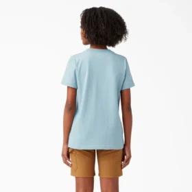 Camiseta de pantalón corto con bolsillo para mujer