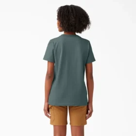 Camiseta de pantalón corto con bolsillo para mujer