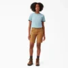 Camiseta de pantalón corto con bolsillo para mujer