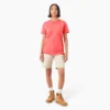 Camiseta de pantalón corto con bolsillo para mujer