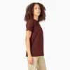 Camiseta de pantalón corto con bolsillo para mujer