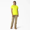 Camiseta de pantalón corto con bolsillo para mujer