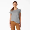 Camiseta de pantalón corto con bolsillo y efecto refrescante para mujer