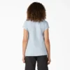 Camiseta de pantalón corto con bolsillo y efecto refrescante para mujer Camiseta de pantalón corto con bolsillo y efecto refrescante para mujer
