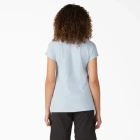 Camiseta de pantalón corto con bolsillo y efecto refrescante para mujer