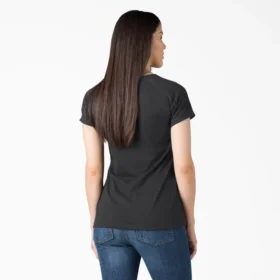 Camiseta de pantalón corto con bolsillo y efecto refrescante para mujer