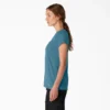 Camiseta de pantalón corto con bolsillo y efecto refrescante para mujer Camiseta de pantalón corto con bolsillo y efecto refrescante para mujer