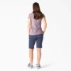 Camiseta de pantalón corto con bolsillo y efecto refrescante para mujer Camiseta de pantalón corto con bolsillo y efecto refrescante para mujer