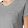 Camiseta de pantalón corto con bolsillo y efecto refrescante para mujer