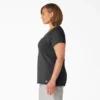 Camiseta de pantalón corto con bolsillo y tecnología de refrigeración para mujer talla grande Camiseta de pantalón corto con bolsillo y tecnología de refrigeración para mujer talla grande