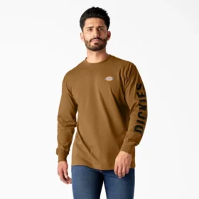 Camiseta gráfica de manga larga para trabajo