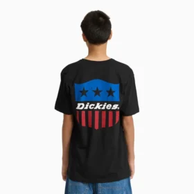 Camiseta gráfica de pantalón corto con escudo Americana