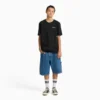 Camiseta gráfica de pantalón corto con escudo Americana Camiseta gráfica de pantalón corto con escudo Americana
