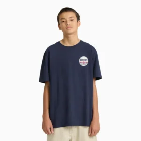 Camiseta gráfica de pantalón corto con insignia Americana