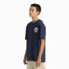 Camiseta gráfica de pantalón corto con insignia Americana Camiseta gráfica de pantalón corto con insignia Americana