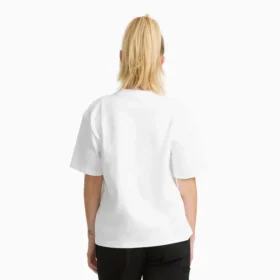 Camiseta gráfica de pantalones cortos Polk para mujer