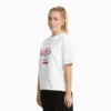 Camiseta gráfica de pantalones cortos Polk para mujer Camiseta gráfica de pantalones cortos Polk para mujer