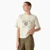Camiseta gráfica Oxford para mujer