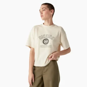 Camiseta gráfica Oxford para mujer