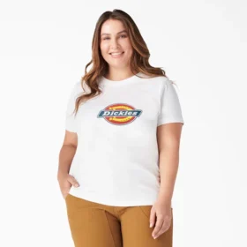 Camiseta gruesa con logo para mujer tallas grandes