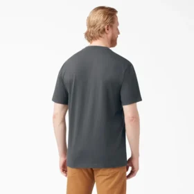 Camiseta Henley de manga corta de peso pesado