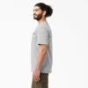 Camiseta Henley de manga corta de peso pesado Camiseta Henley de manga corta de peso pesado