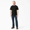 Camiseta Henley de manga corta de peso pesado Camiseta Henley de manga corta de peso pesado