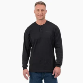 Camiseta Henley de manga larga